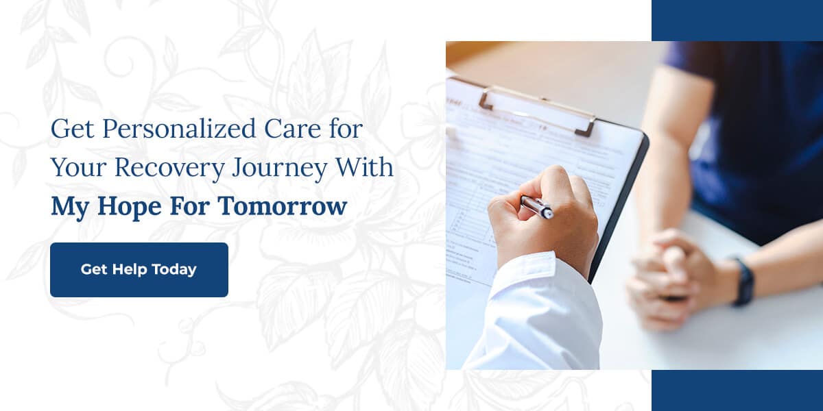 Get Personalized Care for Your Recovery Journey With My Hope For Tomorrow